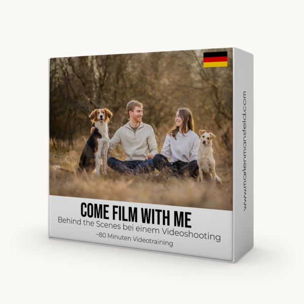 Come Film With Me - Behind the Scenes bei einem Videoshooting